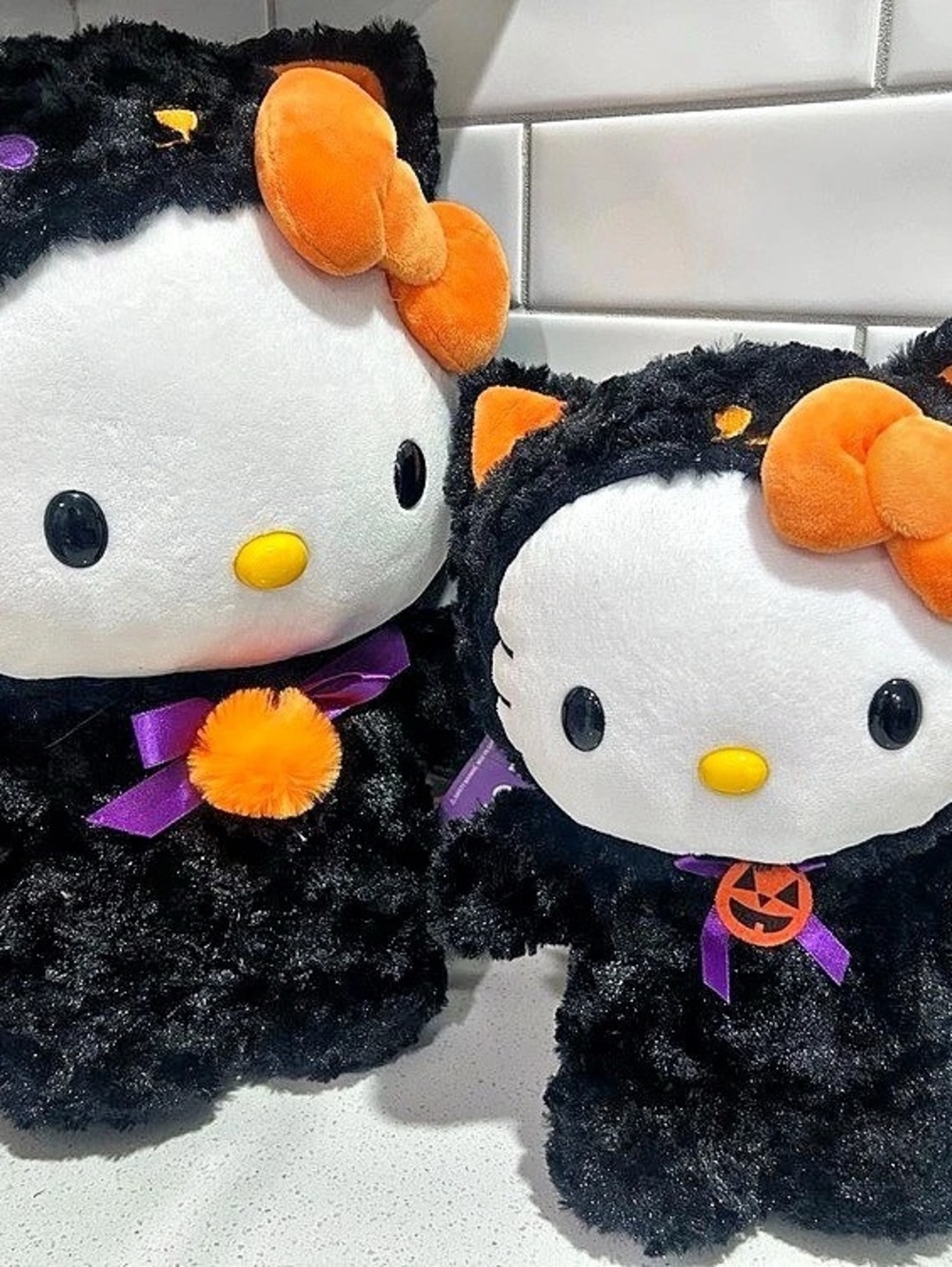 Sanrio Hello Kitty Black Cat Halloween Plush Greeter & Dancer